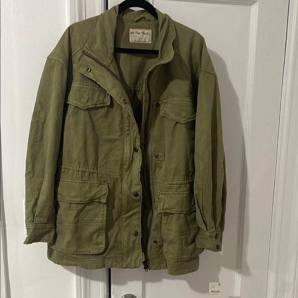 Free People Oversize Utility Jacket - NWT